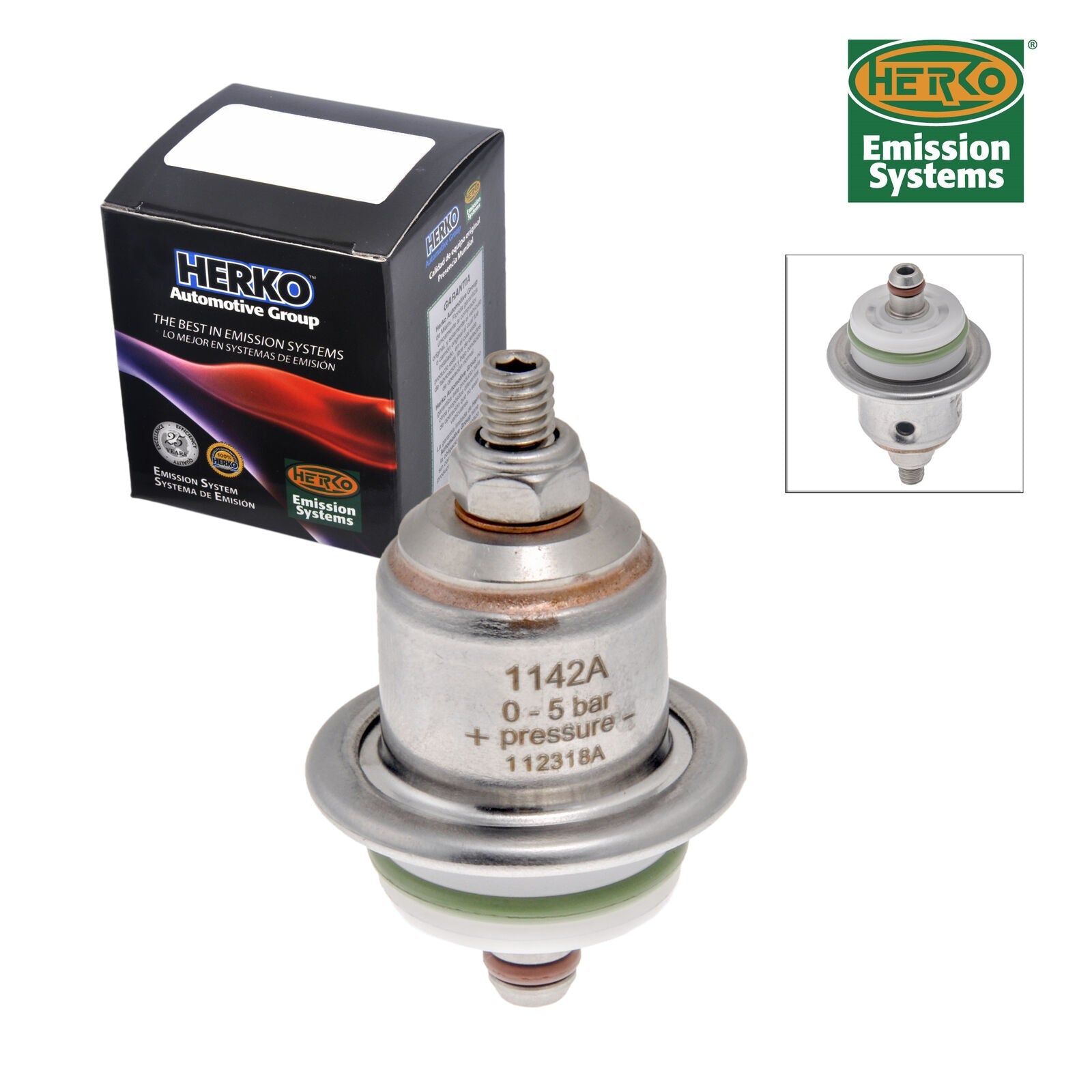 FUEL PRESSURE REGULATOR RENAULT ADJUSTABLE PRESSURE 0-5 BAR
